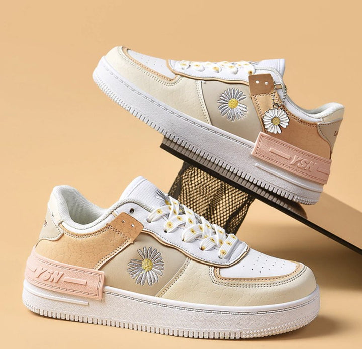 Baskets Femme Fleur Elisa Flower (Nouvelle Collection)